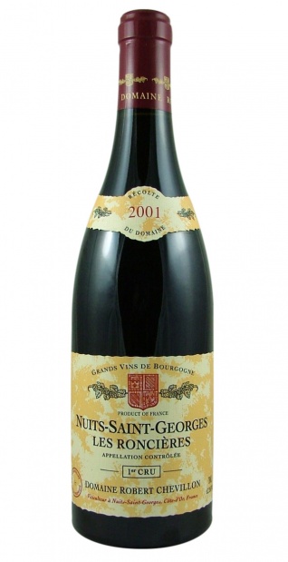 Nuits St Georges Les Roncieres 1er Cru 2001 Domaine Robert